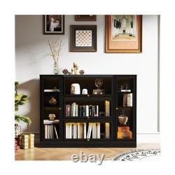 Boniture Acrylic Display Cabinet LED Lighting Curio Case