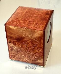 Breguet Automatic Rotation Watch Winder Single Storage Wood Display Case Box