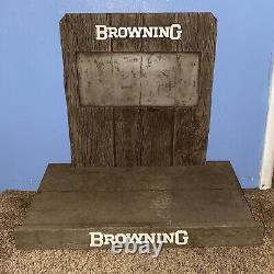 Browning Store Gun Display Case Made Of A Foam Resin 2 Piece 29 Tall 30 Wide