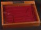 Buck Knives Dovetailed Wood Case Box Advertising Salesman Store Display Vintage