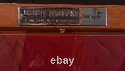 Buck Knives Dovetailed Wood Case Box Advertising Salesman Store Display Vintage