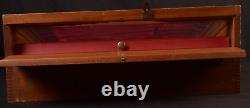 Buck Knives Dovetailed Wood Case Box Advertising Salesman Store Display Vintage