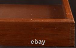 Buck Knives Dovetailed Wood Case Box Advertising Salesman Store Display Vintage