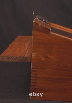 Buck Knives Dovetailed Wood Case Box Advertising Salesman Store Display Vintage