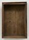C1890 Folky Country Store Display Case, Original Dry Surface Walnut Pine & Glass