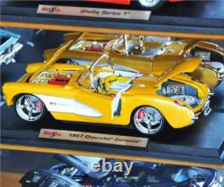 Car Display Case 1/18 Scale Diecast Model Holder Cabinet Wall Mounted Storage