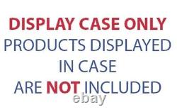 Car Display Case 56 Pcs Matchbox Model USA 1/64 Diecast with Door Acrylic Cabinet