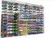 Car Display Case Acrylic 108 Pcs Mirrored Matchbox Model 1/64 Diecast Uv Cabinet