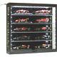 Car Display Case Acrylic Led Light 5 Tier Matchbox Model Toy 1/64 1/43 Cabinet