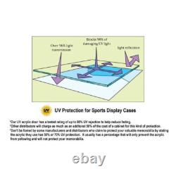 Car Display Case Black 4 Tier Diecast 1/18 Model Mirrored Wall Wood Rack Cabinet