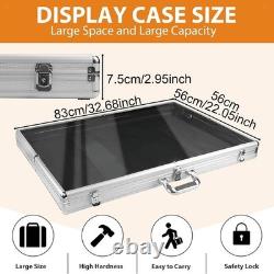 Card Display Case Storage Box Tabletop Showcase