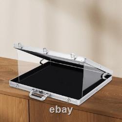 Card Display Case Storage Box Tabletop Showcase
