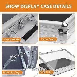 Card Display Case Storage Box Tabletop Showcase