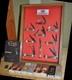 Case Knife Store Display Retail Case With 9 Knives Amber Bone Stockman