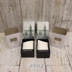 Case Of 60- Caravelle By Bulova Watch Presentation Box Storage Display With Pillow