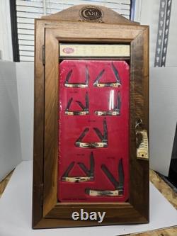 Case XX Stag Knives (set of 7) Store Display Case