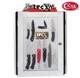 Case Knives Countertop Display Store Case Rotating 3 Sides Collectible Tecx