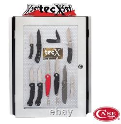 Case knives Countertop Display Store case Rotating 3 sides Collectible TecX