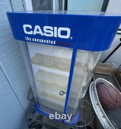 Casio Watch Display Case Commercial 5 Tier Rotating Store THE UNEXPECTED EXTRA