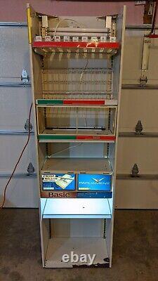 Cigarette Display Case Rack Tobacco Fixture Sign Gas Station Convenience Store