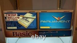 Cigarette Display Case Rack Tobacco Fixture Sign Gas Station Convenience Store