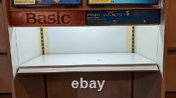 Cigarette Display Case Rack Tobacco Fixture Sign Gas Station Convenience Store