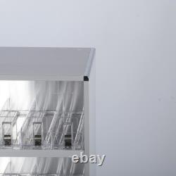 Cigarette Retail Showcase Rack Aluminium Cabinet Cigarette Display for 600 Cases