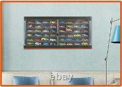 Classic Display Case Storage Organizer 50 Hot Wheels Toy Car Stand Alone Rack