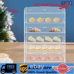 Clear Acrylic Display Case Dustproof Toy Showcase Holder Display Storage Shelf