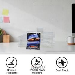 Clear Plastic Display Protector Case Storage Clamshell For Hot Wheels Model Cars