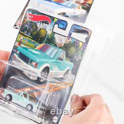 Clear Plastic Display Protector Case Storage Clamshell For Hot Wheels Model Cars