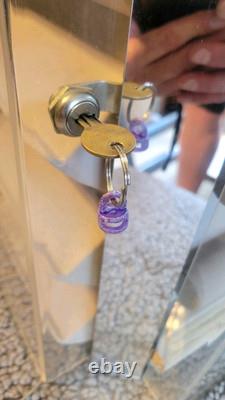 Countertop Acrylic Jewelry? Watch Bracelet Ring Display Case Spinning Showcase