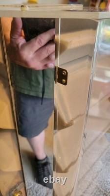 Countertop Acrylic Jewelry? Watch Bracelet Ring Display Case Spinning Showcase