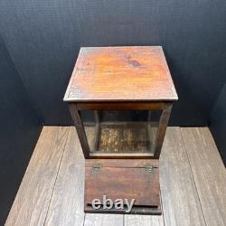 Country Store Display Show Case Counter Chip Display Case