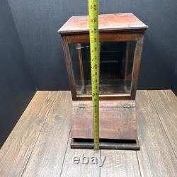 Country Store Display Show Case Counter Chip Display Case