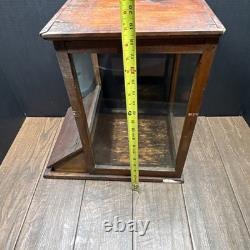 Country Store Display Show Case Counter Chip Display Case