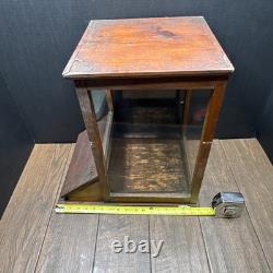 Country Store Display Show Case Counter Chip Display Case