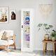 Curio Display Cabinet Glass Cabinet Metal Storage Cabinet With Adjustable Lock