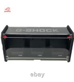 Customized G-SHOCK Premium Metal Display Case 3-Slot Watch Storage Box
