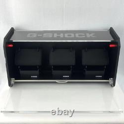 Customized G-SHOCK Premium Metal Display Case 3-Slot Watch Storage Box