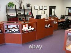 DISPLAY CASES Store Retail Commercial Glass Showcase. Complete store display