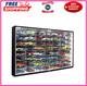 Design Hot Wheels 1/64 Scale Diecast Display Case Storage Cabinet Shelf Wall