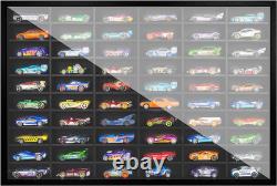 Diecast Model Car Display Case, 1/64 Scale Hot Wheels, Matchbox Toy Cars Organiz