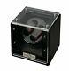 Diplomat Black Double Dual Battery Powered Watch Winder Display Storage Case