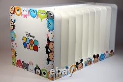 Disney Tsum Tsum Store Display Countertop Collectors Case 24 Wooden Box Nice