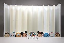 Disney Tsum Tsum Store Display Countertop Collectors Case 24 Wooden Box Nice