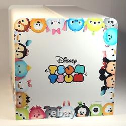 Disney Tsum Tsum Store Display Countertop Collectors Case 24 Wooden Box Nice
