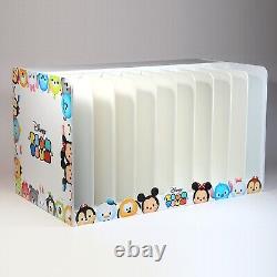 Disney Tsum Tsum Store Display Countertop Collectors Case 24 Wooden Box Nice