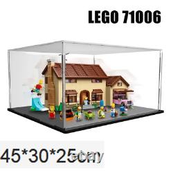 Display Case Storage Box for LEGO 71006 the Simpsons House Building Kit Blocks B