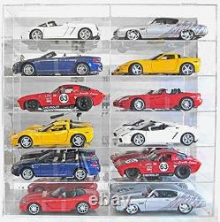 Display Case for 124 118 Scale Diecast Toy Model Cars Wheels Storage Show